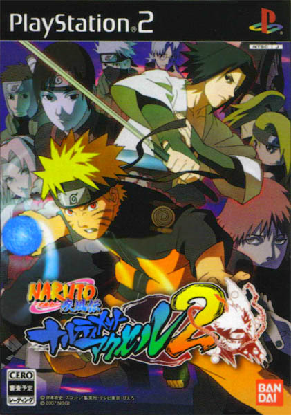 Começo a falar aqui sobre os jogos de Naruto lançados para PlayStation 2.